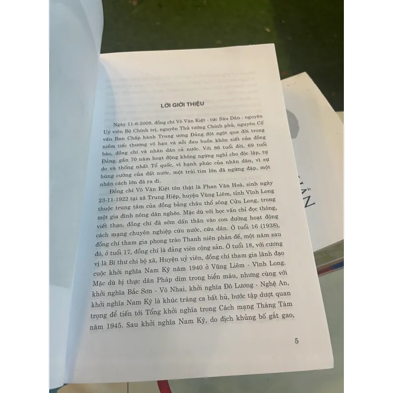 VÕ VĂN KIỆT HỒI KÝ - NXB CHÍNH TRỊ QUỐC GIA  1027404