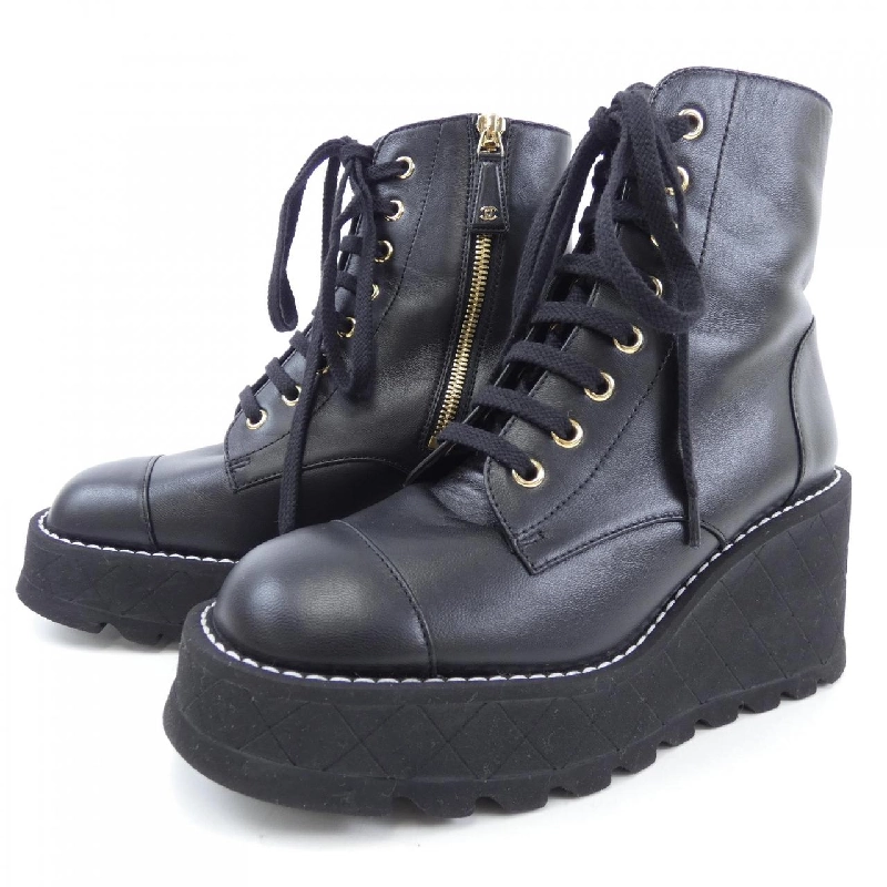 【Khuyến mãi】Giày bốt CHANEL 664584