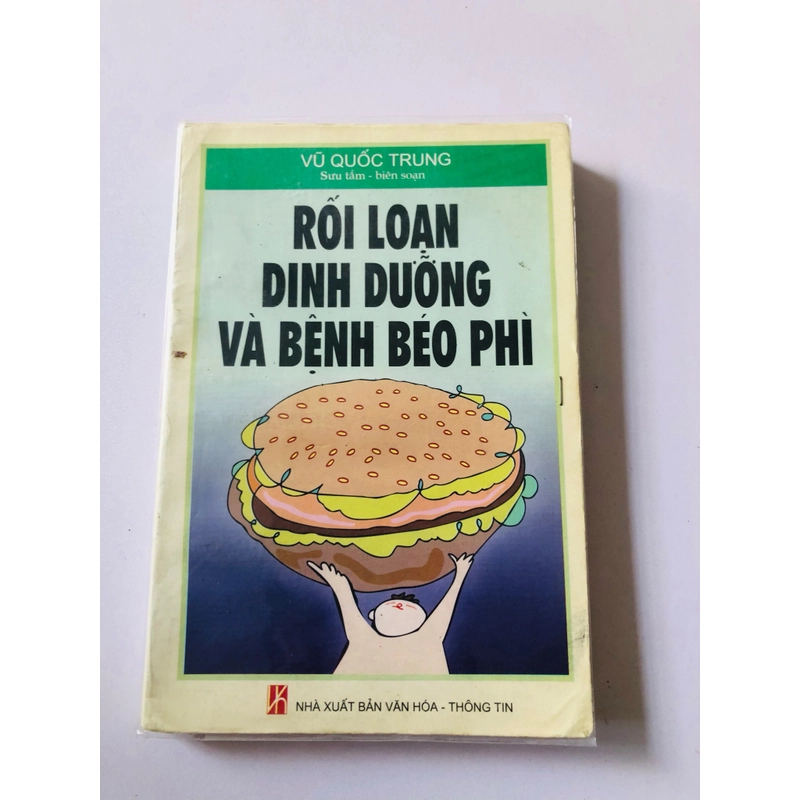 RỐI LOẠN DINH DƯỠNG VÀ BỆNH BÉO PHÌ  - 275 trang, nxb: 2003 360760