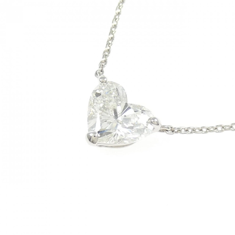 Dây chuyền kim cương PT900/PT850 1.635CT G SI2 hình trái tim - Hàng hiệu Chính hãng 871956