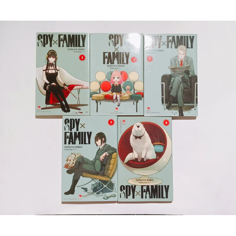 Combo Spy X Family (Tập 1 - 5 ) 748983