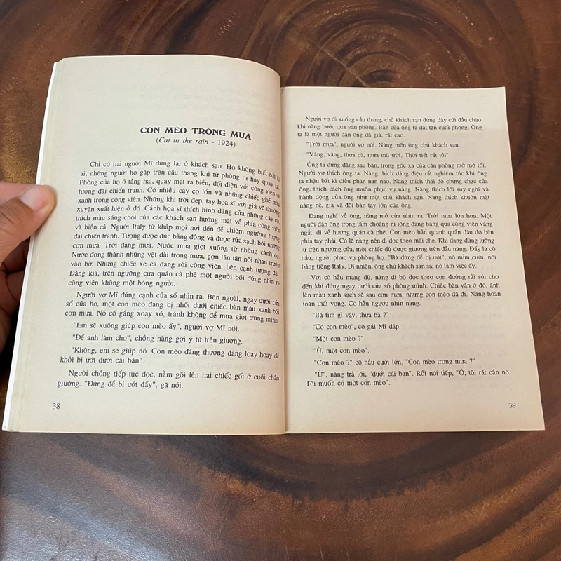 II Tựa sách: Tác Phẩm ERNEST HEMINGWAY (Truyện ngắn và Tiểu thuyết) 452791