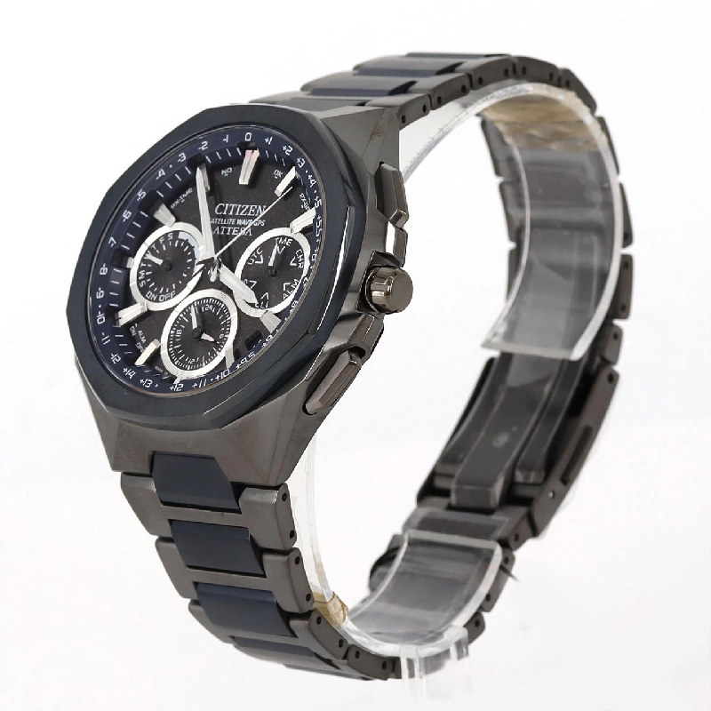 Đồng hồ GPS sóng điện Citizen Attesa F950-00CWB01/CC4106-74E TI Solar Quartz - Hàng hiệu Chính hãng 882059