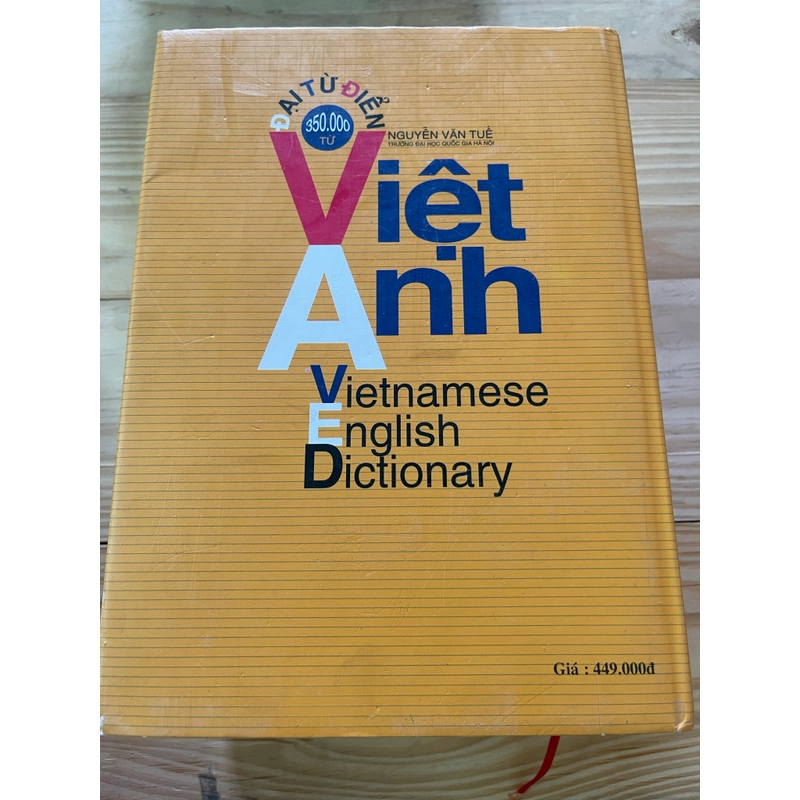 ĐẠI TỪ ĐIỂN VIỆT ANH Nguyễn Văn Tuế 539439