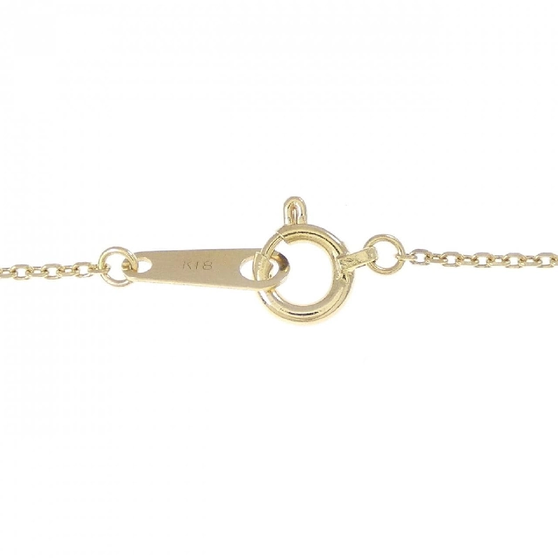 K18YG Dây chuyền kim cương hình trái tim 0.10CT - Hàng hiệu Chính hãng 863152