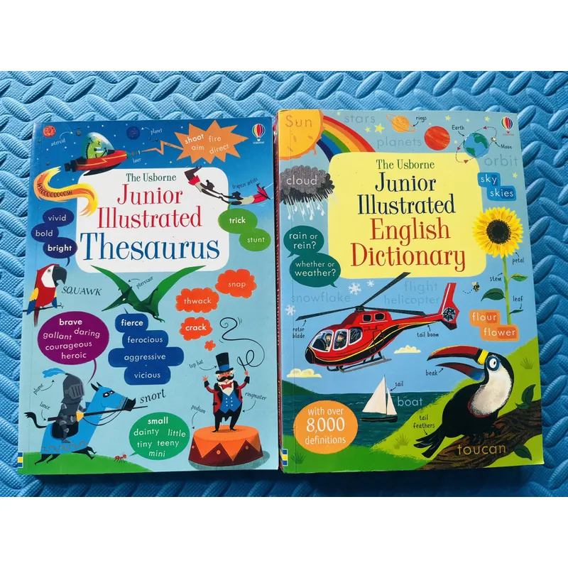 Combo từ điển Usborne: từ điển đồng nghĩa, từ điển bằng tranh 717100