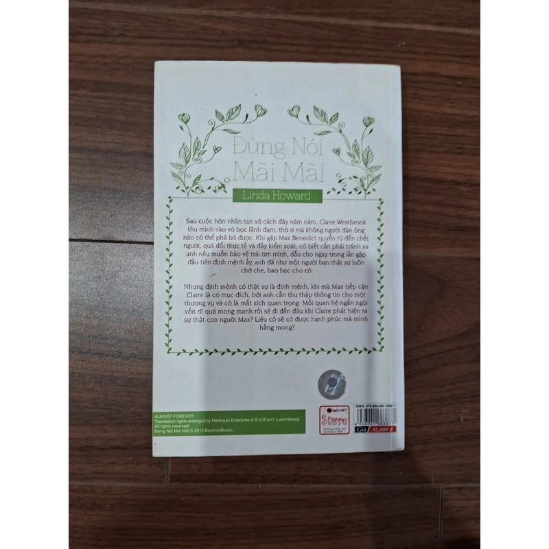 Đừng nói mãi mãi - linda howard 494980