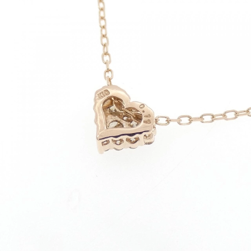 K10PG Dây chuyền kim cương hình trái tim 0.11CT - Hàng hiệu Chính hãng 856439