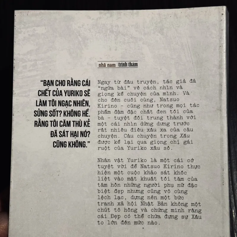 Xấu - Natsuo Kirino 745331