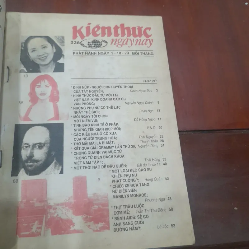 KIẾN THỨC NGÀY NAY số 238 ngày 1-3-1997 791289