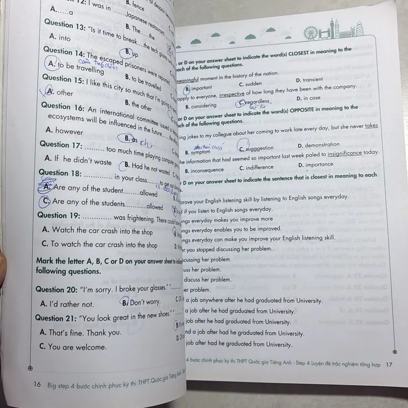 4 bước chinh phục kỳ thi THPT quốc gia Tiếng Anh 722311