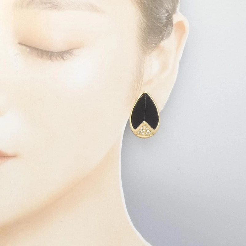 K18YG Onyx Bông tai - Hàng hiệu Chính hãng 870367