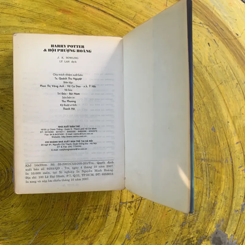 HARRY POTTER TRỌN BỘ 7 tập - J.K. ROWLING 1020206