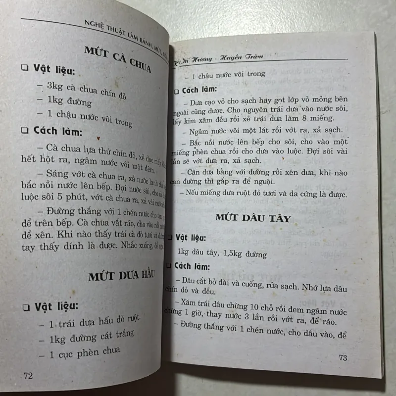 Nghệ thuật làm bánh mứt xôi chè 758152