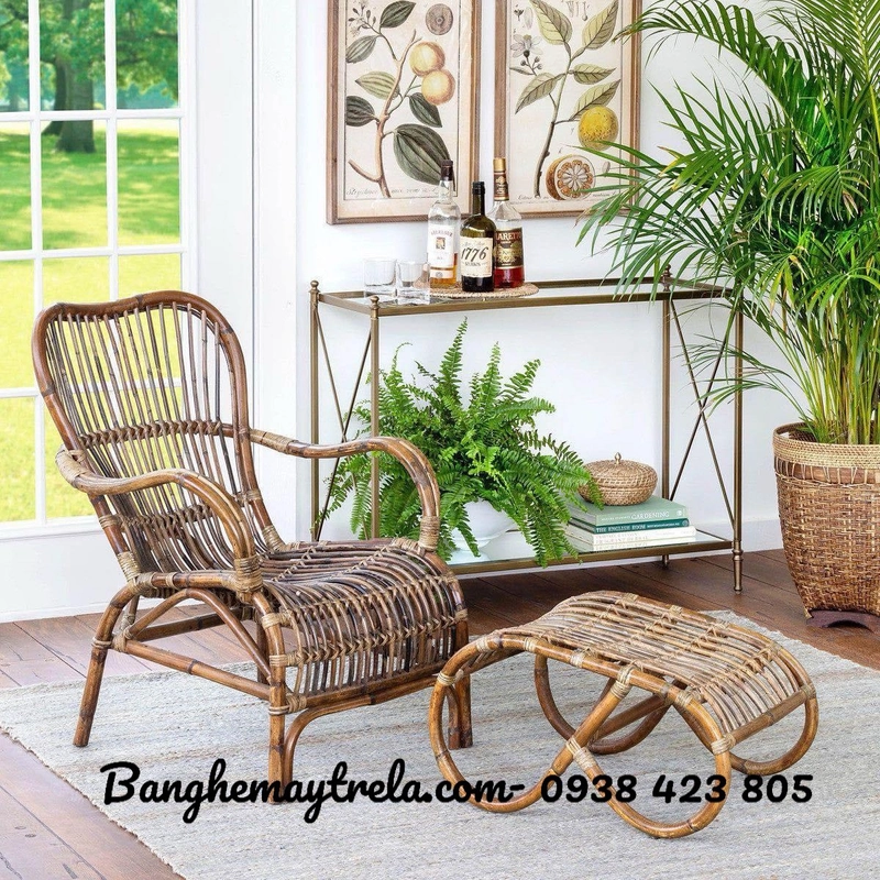 Ghế đọc sách mây tre 444298