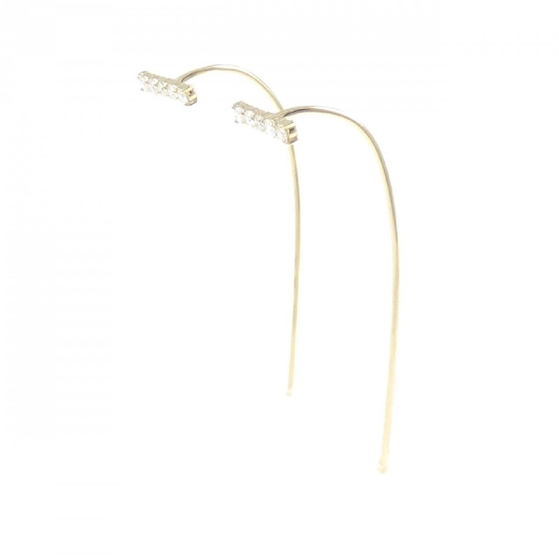 K18YG Bông tai kim cương 0.20CT - Hàng hiệu Chính hãng 870902