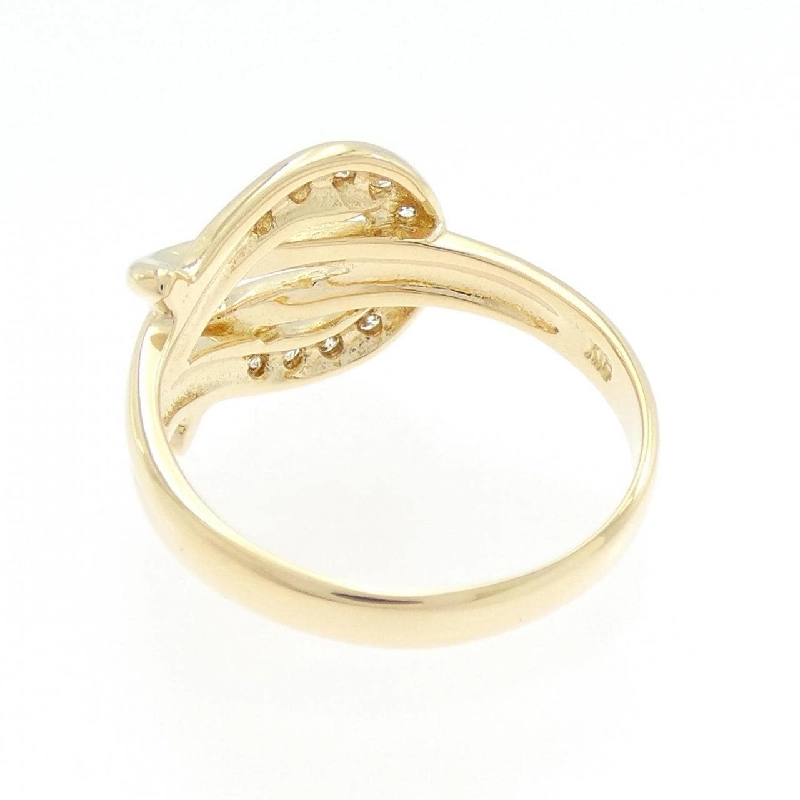 Nhẫn kim cương K18YG 0.15CT 666849