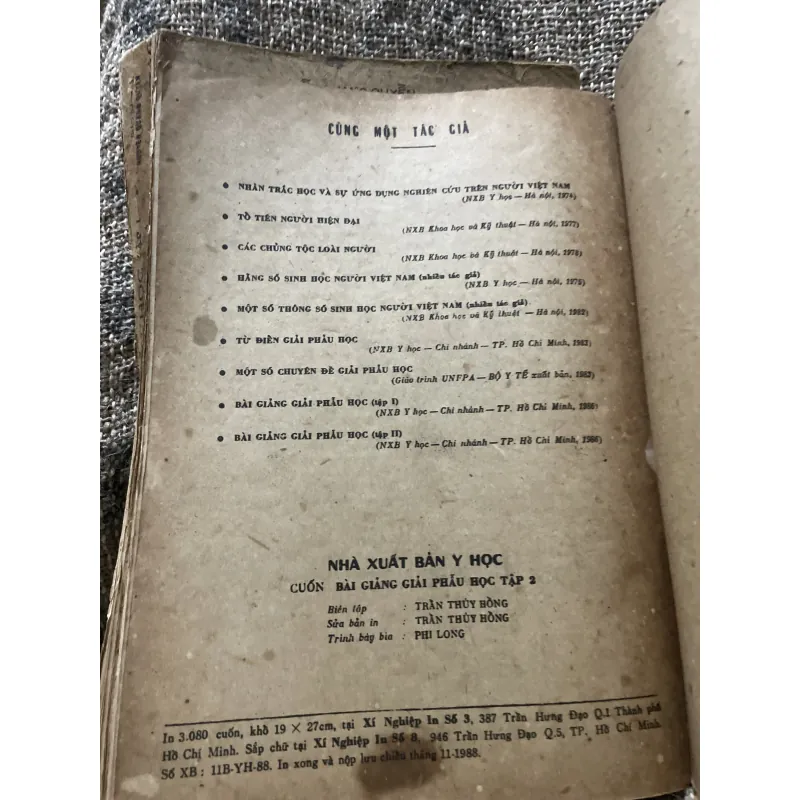 Bài giảng giải phẫu bệnh học - 2 tập, sách dày hơn 800 trang khổ lớn  1009096