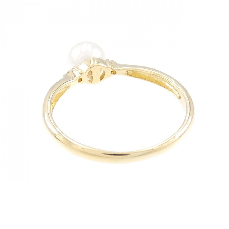 Nhẫn ngọc trai Akoya K18YG 5.3mm 670852
