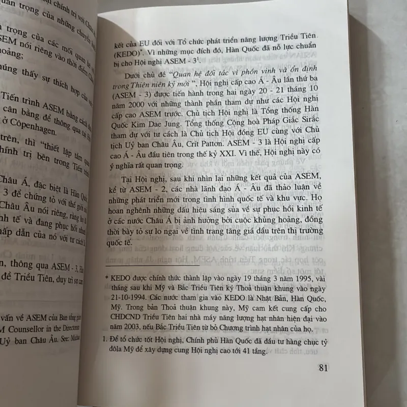 Tiến trình hợp tác Á- Âu và những đóng góp của Việt Nam 727590