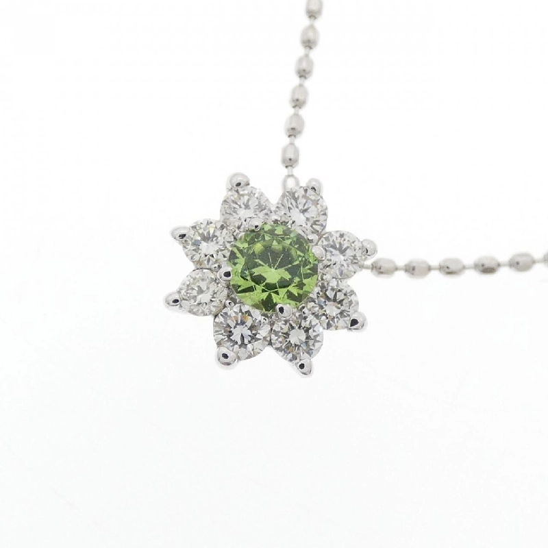 K18WG Đá Garnet Demantoid - Hàng hiệu Chính hãng 858613