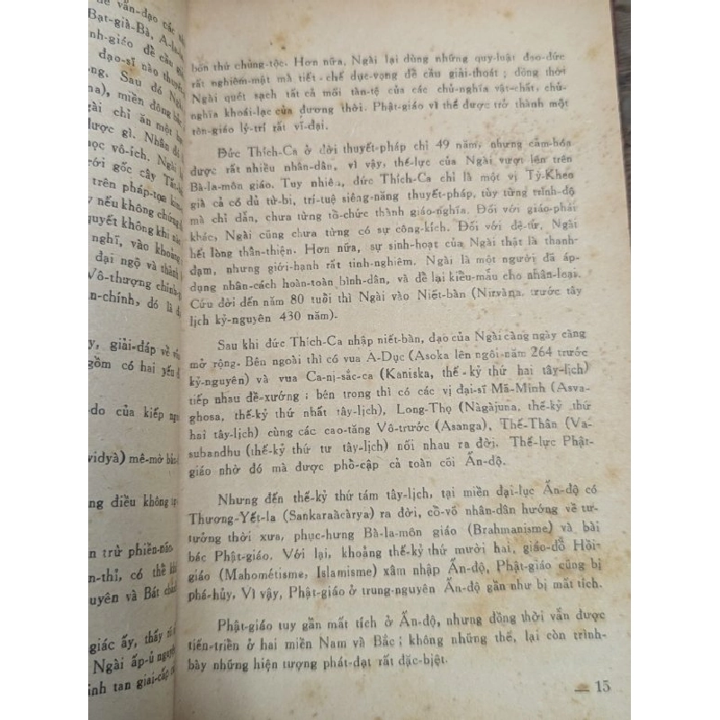 ĐẠI CƯƠNG TRIẾT HỌC PHẬT GIÁO - THÍCH ĐẠO QUANG ( SÁCH ĐÓNG BÌA XƯA CÒN BÌA GỐC ) 278861