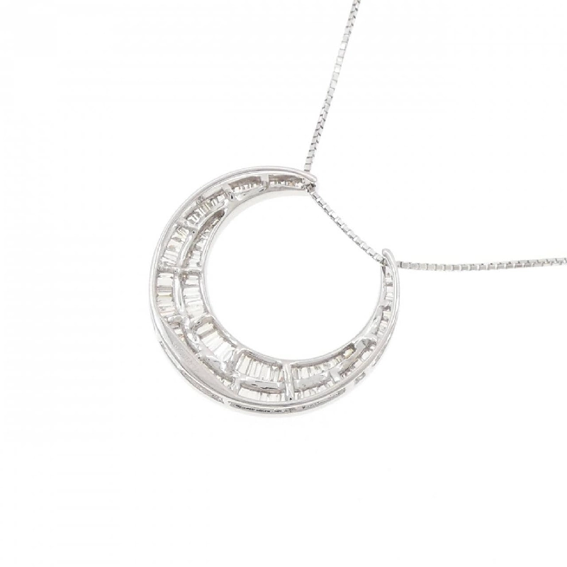 K18WG Dây chuyền kim cương 0.72CT - Hàng hiệu Chính hãng 859875