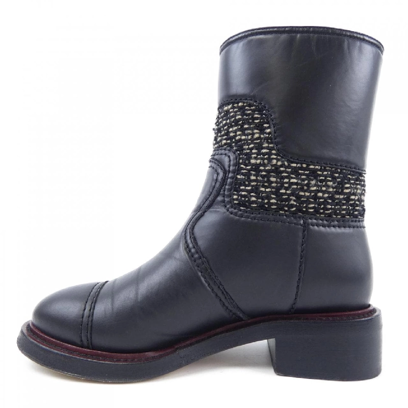 【Khuyến mãi】Giày bốt CHANEL 664708