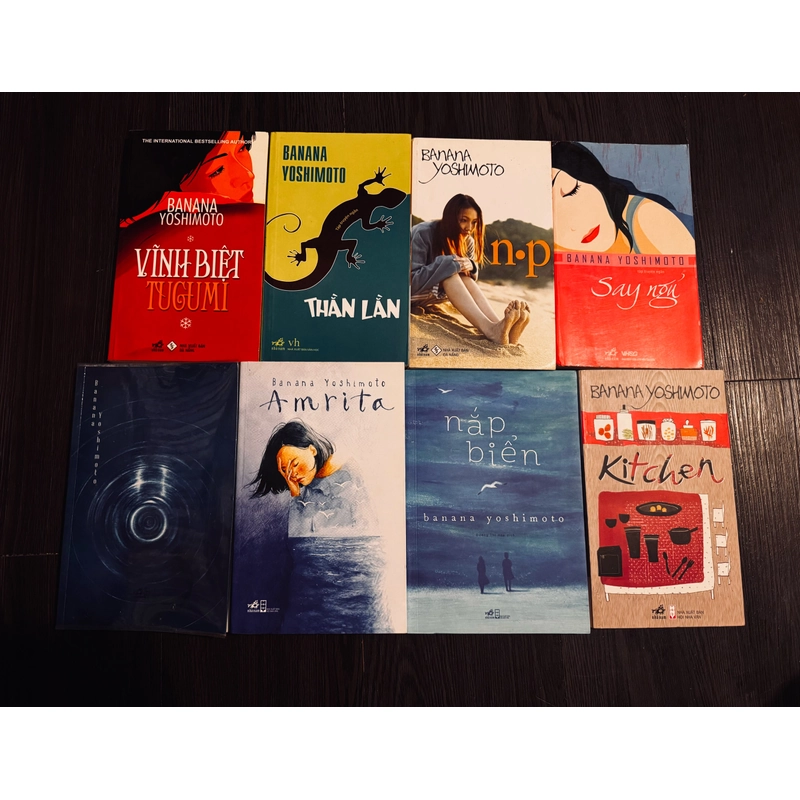 Trọn bộ 8 tác phẩm của Banana Yoshimoto 524775