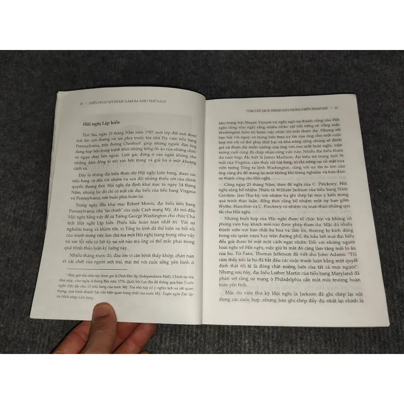 HIẾN PHÁP MỸ ĐƯỢC LÀM RA NHƯ THẾ NÀO? 992583