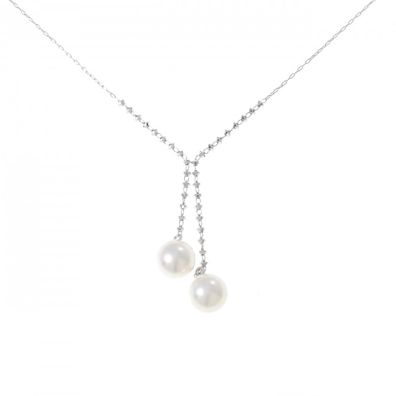 K18WG Dây chuyền ngọc trai Akoya 7.0mm - Hàng hiệu Chính hãng 856362