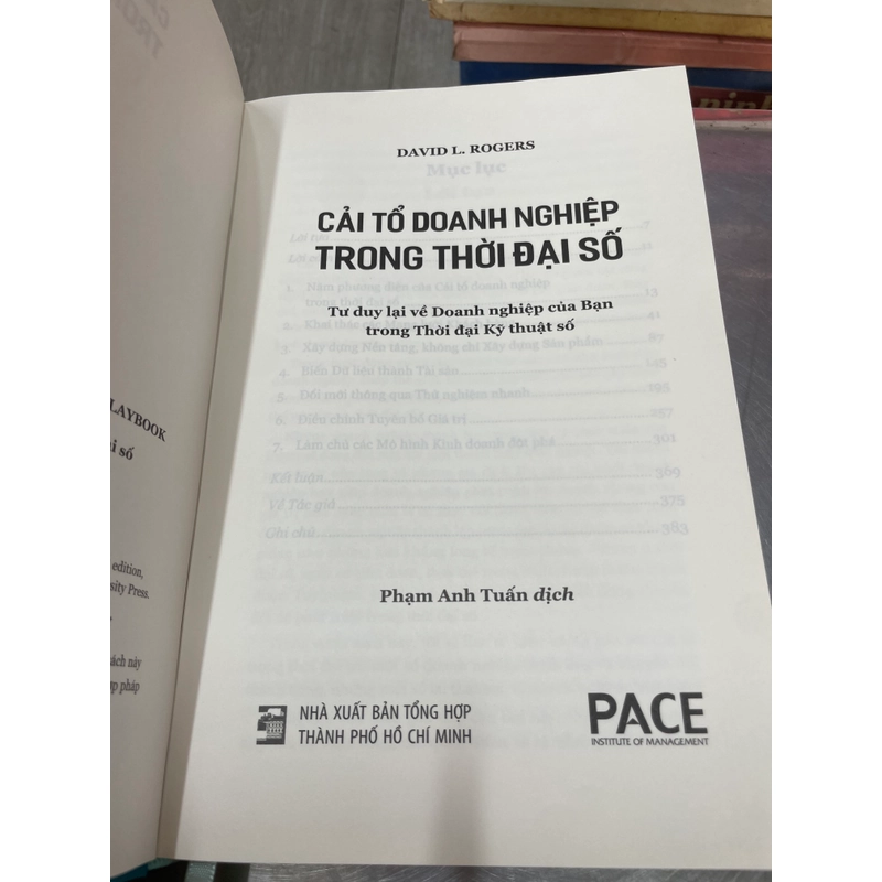 Cải Tổ Doanh Nghiệp Trong Thời Đại Số - DAVID L. ROGERS - Bìa Cứn 315302