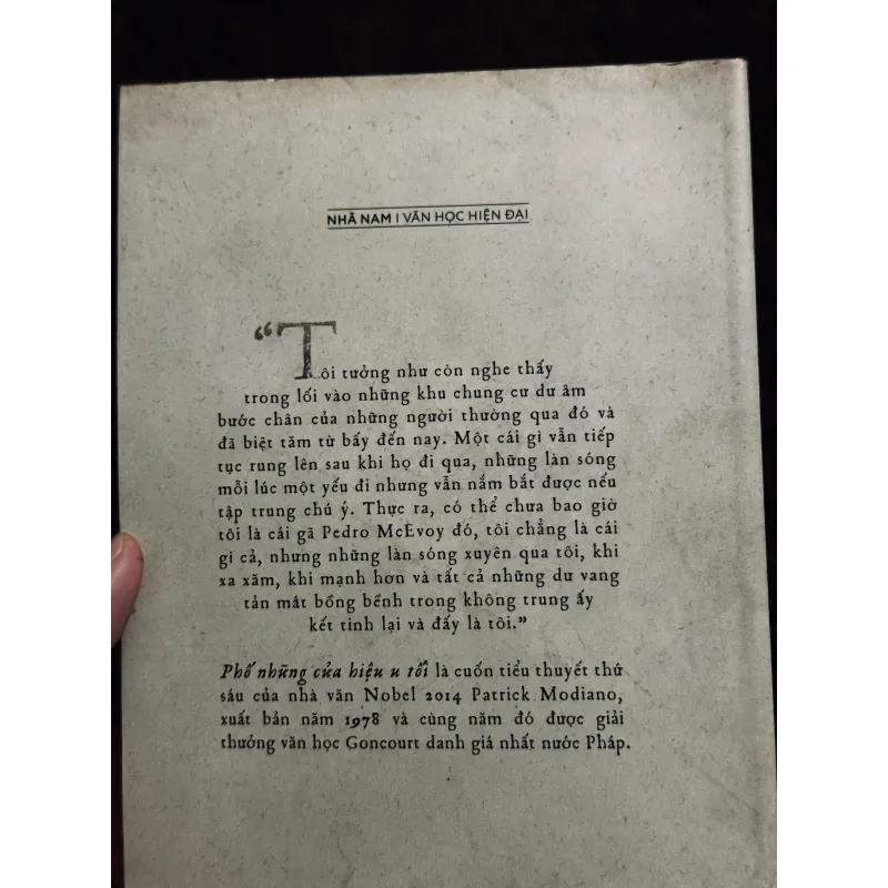 6 tác phẩm Patrick Modiano 996515