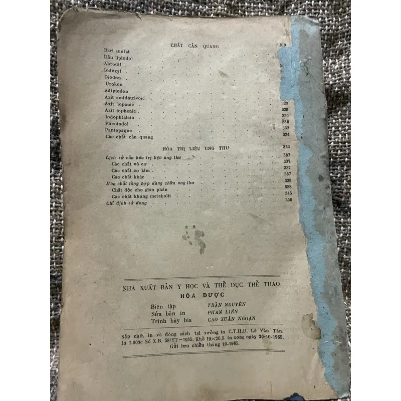 Hoá dược 2 tập  - hơn 700 trang khổ lớn - sách y  1009137