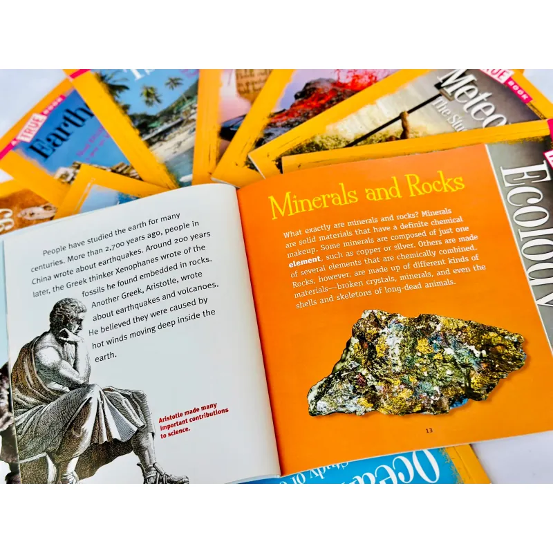Bộ sách True book 18 cuốn cho bé tìm hiểu về vũ trụ 558586