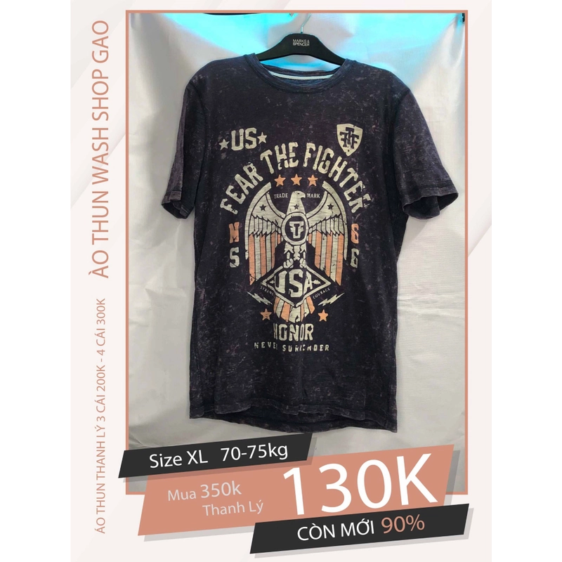 Dọn Tủ Thanh Lý Áo Thun Nam size XL 516439