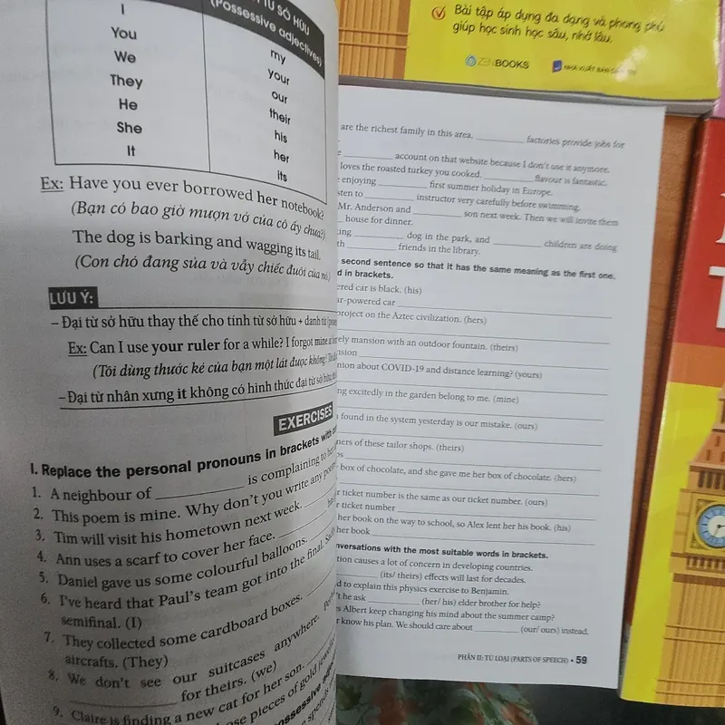 Combo 4 quyển Ngữ pháp và Từ vựng tiếng Anh lớp 6 và lớp 7 của Mai Lan Hương 740592