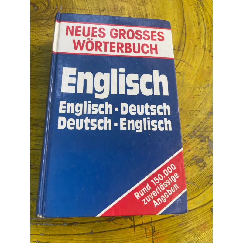 TỪ ĐIỂN ANH - ĐỨC- ĐỨC - ANH BÌA CỨNG MÀU XANH 730588