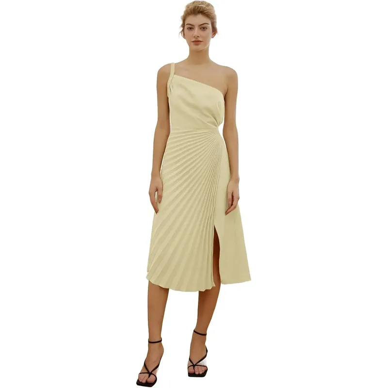 Đầm tiệc hãng WEARVAST size S màu kem mới. 609617