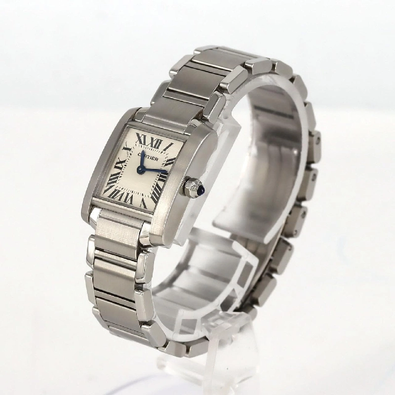 Cartier Tank Française SM W51008Q3 SS Quartz - Hàng hiệu Chính hãng 876384