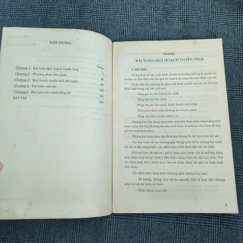 Quy hoạch tuyến tính 1994 592393