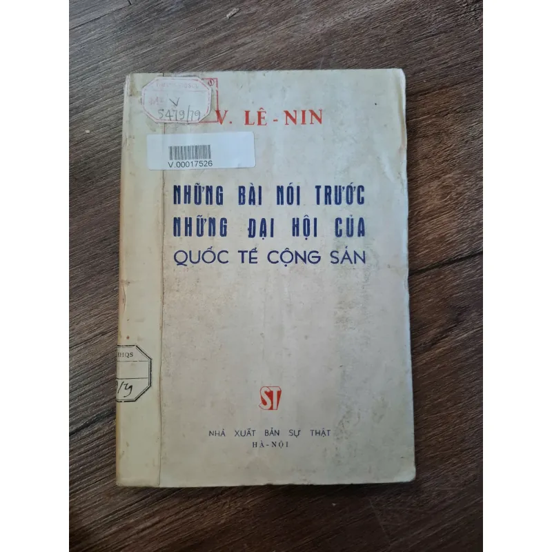NHỮNG BÀI NÓI TRƯỚC NHỮNG ĐẠI HỘI CỦA QUỐC TẾ CỘNG SẢN - V. LÊ-NIN 709934