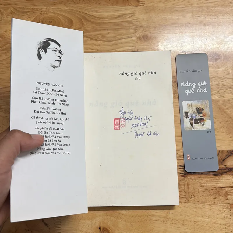 [Chữ Ký Tác Giả] - II Thơ: Nắng Gió Quê Nhà - Nguyễn Văn Gia - 2019 690049