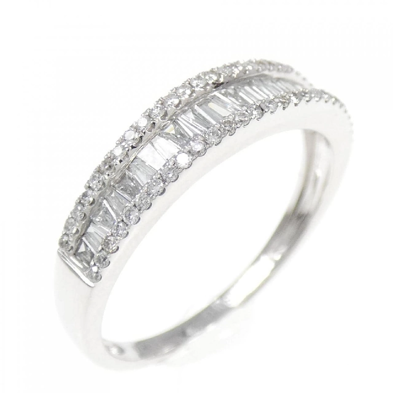 Nhẫn kim cương K18WG 0.40CT 673142