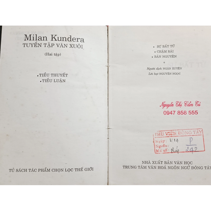 Milan Kundera tuyển tập văn xuôi 463895