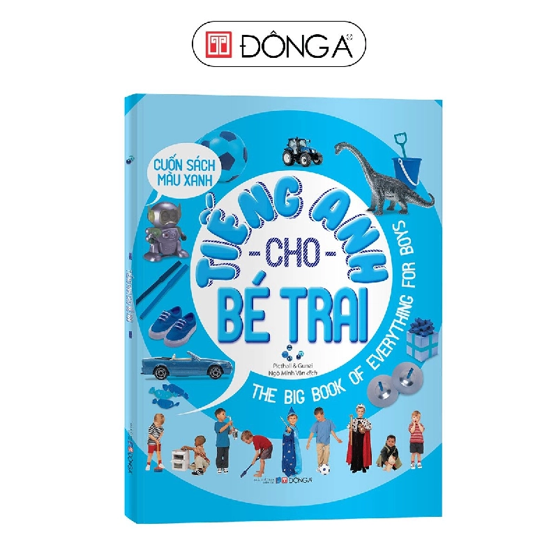 (TẶNG BOOKMARK) Tiếng Anh cho bé trai - Cuốn sách màu xanh - 150 Sách thiếu nhi 953711