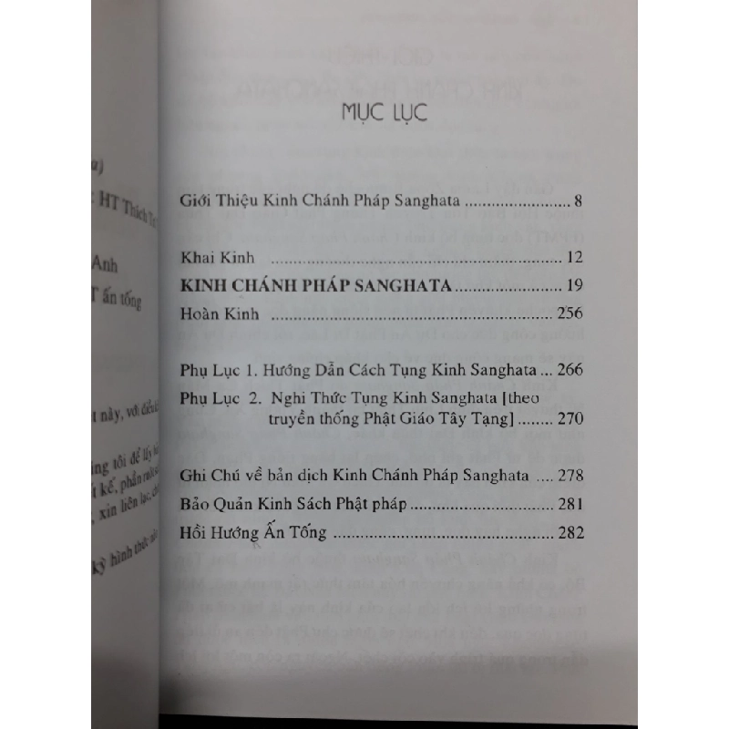 Kinh chánh pháp sanghata mới 80% bẩn bìa, ố nhẹ 2014 HCM1410 Dharma - Paryaya TÂM LINH - TÔN GIÁO - THIỀN 301477