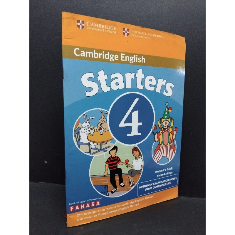 Starters 4 Student's book mới 80% ố HCM1710 Cambridge English HỌC NGOẠI NGỮ 917502