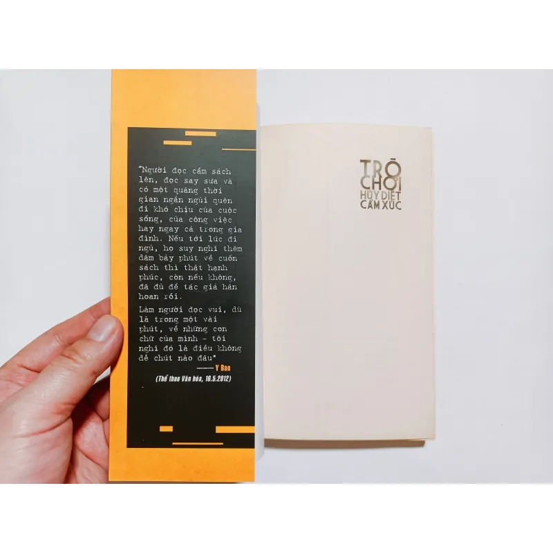 Trò Chơi Hủy Diệt Cảm Xúc - Y Ban

 799637