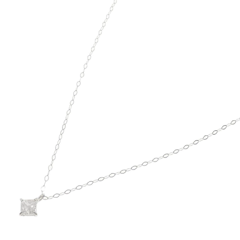 K18WG Dây chuyền kim cương 0.329CT - Hàng hiệu Chính hãng 860584